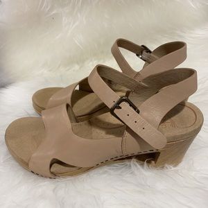 DANSKO Tasha leather clog sandal sz 40